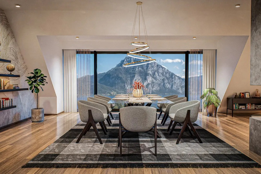 KITZIMMO-Einzigartiges Luxuspenthouse mit Seeblick - Immobilien Altmünster.